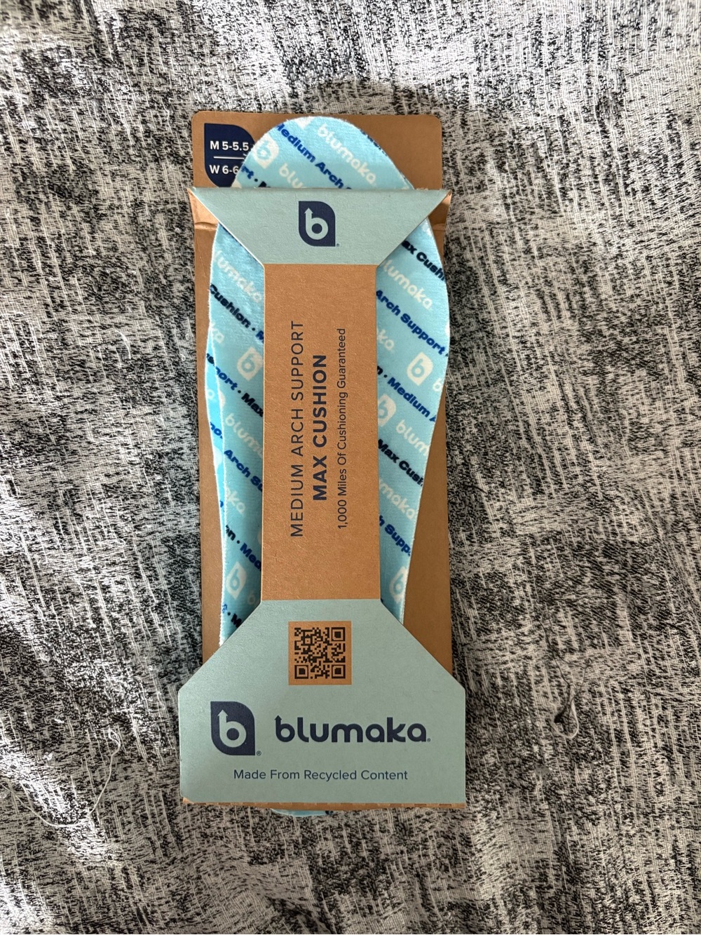 Blumaka Medium Arch Support Insoles NWT